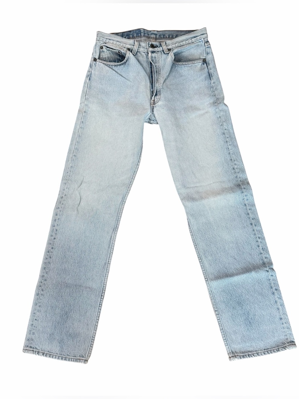 Levi’s 501 Vintage Denim Blue Straight-Leg Jeans Sz W33/L36 GUC